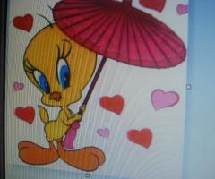 Tweety drawing design