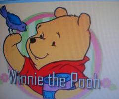 Winnie the Pooh color drawing