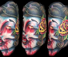 Geisha tattoos for men and women