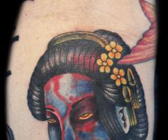 Geisha tattoos for men and women