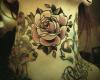 Old School rose tattoo