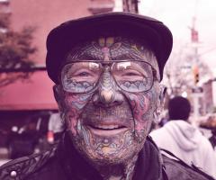 Head tattoo