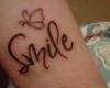 Smile with butterfly