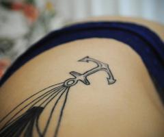 Anchor tattoo pictures and images