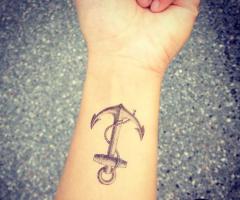 Anchor tattoo pictures and images