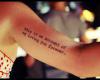 lettering tattoos