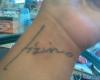 Tiziano Ferro autograph tattoo