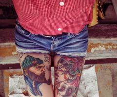 Sailor tattoo art flash