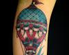 Mongolfiera tatuaggio