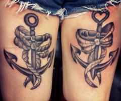 Anchor tattoo pictures and images
