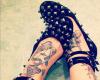 Tatuaje en los pies de mujer