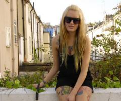 inked girls blonde