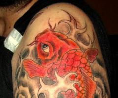 Koi fish tattoos
