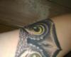 Buho on left arm