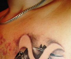 Cancer tattoo design