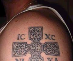 Tatuajes estilo celta para cruces