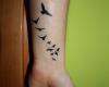 Free birds flying high showing the free spirit and power of liberty