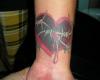 Trapped heart, bleeding, showing pain and suffering after loss of love