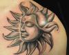 Buddha Sun for enlightenment and eternal feeling of humanity