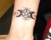 The three moons and the pentagram