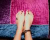 yinyang foot tattoo