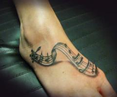 25 Music tattoo pictures