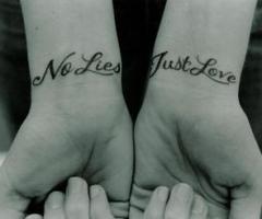 No lies Just Love