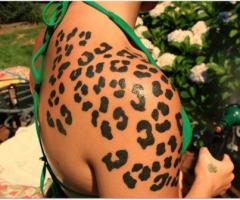 Cheetah Print Tattoo