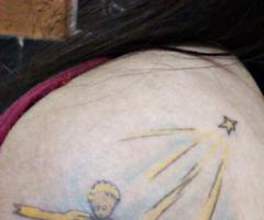 Tatuagem o pequeno príncipe