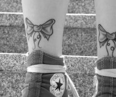 Preto e branco tattoo