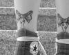 Preto e branco tattoo