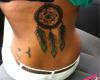 Dreamcatcher back tattoo