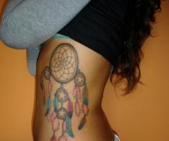 DreamCatcher tattoo on girl