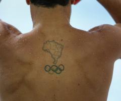 Brazilian diver Hugo Parisi