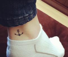 Anchor tattoo pictures and images