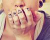 love and diamond tattoo