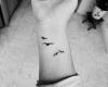 birds on wrist