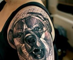 Bear Tattoos by Peter Aurisch