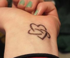 Infinity of love tattoo