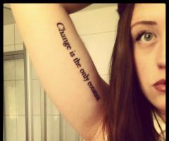 Change is the only constant