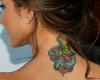 Audrina Patridge neck tattoo