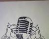 old microphone