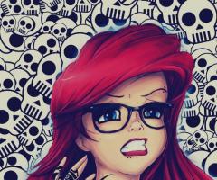 Ariel la sirenita old school