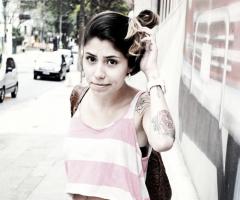 Gabriela Rippi rose tattoo
