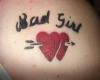 Bad girl tattoo