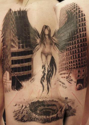 Angel city tattoo