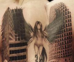 Angel city tattoo