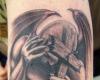Angel with a cross