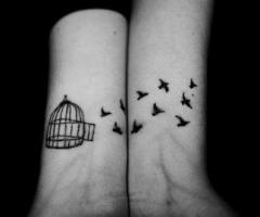 Birdcage tattoo