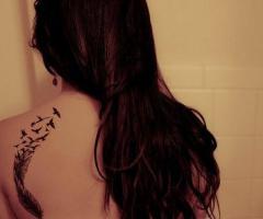 Feather tattoo